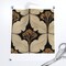 Victorian Flowers Art Nouveau Moody Botanical Art Deco William Morris Inspired Leaves Black Beige Custom Removable Wallpaper by Spoonflower Peel & Stick Wallpaper 2FT Wide